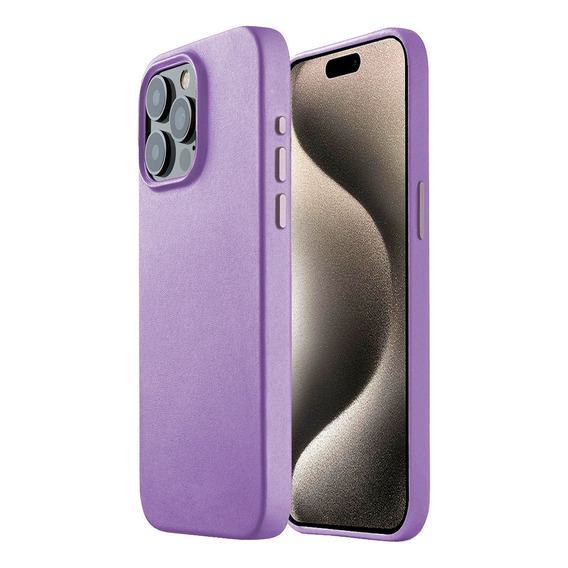 Funda Leather Case Magsfe Para iPhone 15 Pro Max