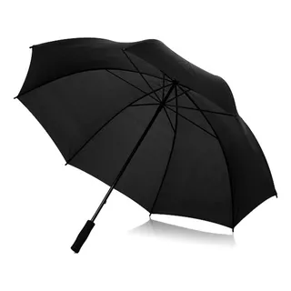 Paraguas Gigante Negro Reforzado Importado Excelente Calidad