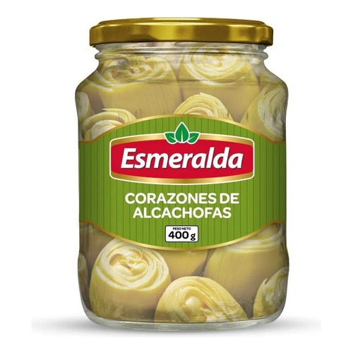 Corazones De Alcachofas Esmeralda Frasco 400 G
