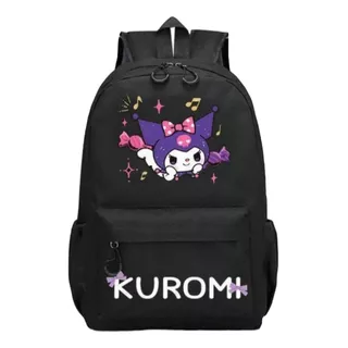 Mochila De Kuromi Gran Capacidad 47cm Regalo