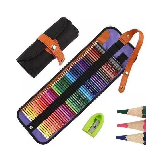 50 Lápices De Colores Set De Arte De Lápiz Color Profesional