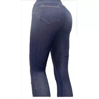 Calza De Jeans Extra Grandes(talles 9y10) En Azul Y En Negro