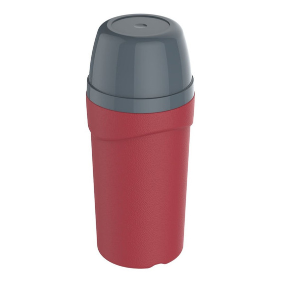 Mini Termo Soprano 300ml Yuma Rojo, Tapón Ciego