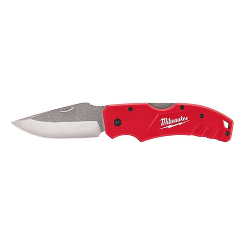 Cuchillo De Bolsillo Lockback 48-22-1940 Color Rojo