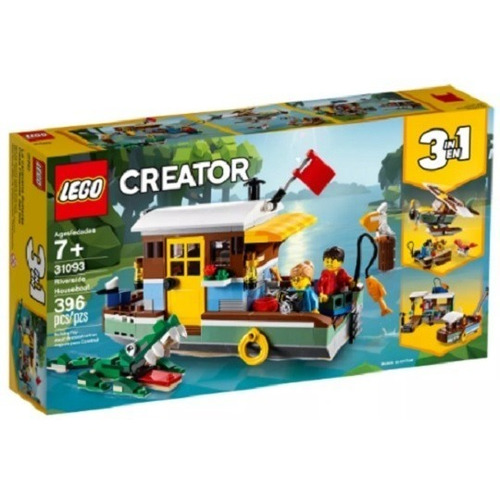 Lego Creator Casa Flotante Del Río Modelo 31093