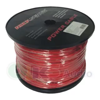 Rollo Cable X Corriente Cal 4 30mt. Rojo Rockseries Pc430rd