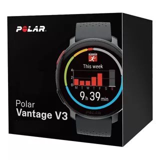 Polar Vantage V3 Negro Reloj Multideporte Premium Gps Mapas