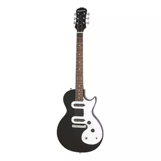 Guitarra Eléctrica EpiPhone Les Paul Sl De Álamo 2017 Ebony Con Diapasón De Palo De Rosa