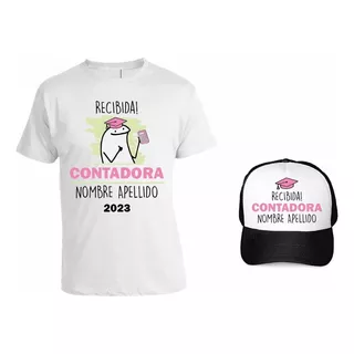 Combo Remera + Gorro Egresado/a Recibido/a Samano.uy