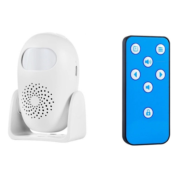 Alarma Bienvenida Oficina Negocio Casa Sensor Pir Timbre