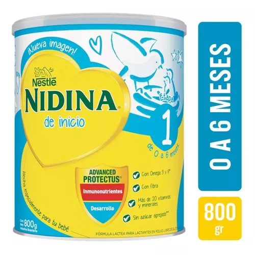 Leche para Lactantes Nidina 1 Nestlé : Opiniones
