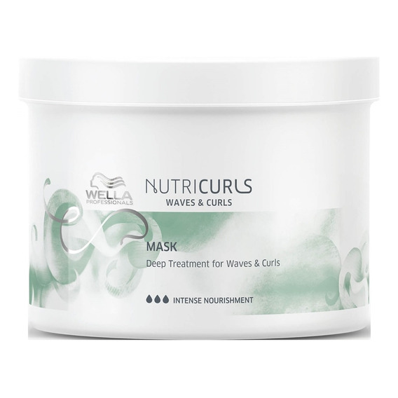 Mascarilla Para Rizos Y Ondas Wella Nutricurls 500ml