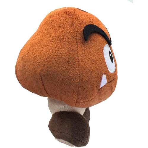 Peluche Goomba Hongo Malo Enemigo Cafe Mario Bros Colección