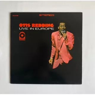 Lp Vinil Otis Redding Live In Europe. Atco. Ano 1967. Raro 