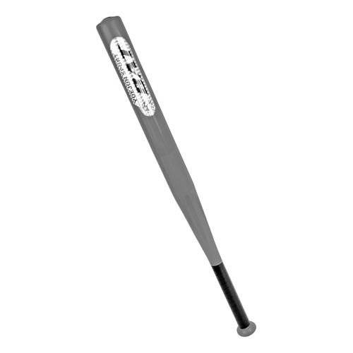 Bate Beisbol Aluminio Liviano Deporte Practica 70cm Color Gris