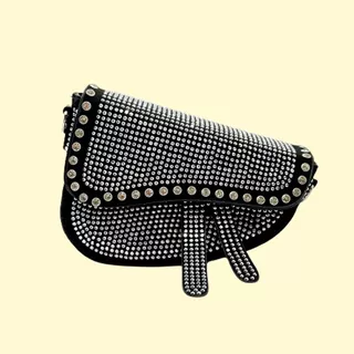 Cartera Luxury Mini Bag Strass Elegante Estilo Diseñador