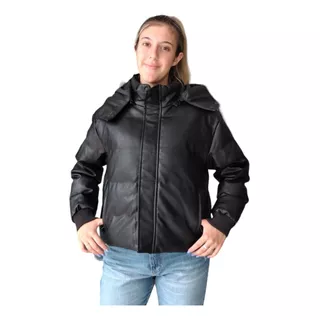 Campera Puffer Mujer Importada Premium Brillante