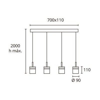 Lampara Colgante Led Amberes Vintage Novedad Deco Moderno