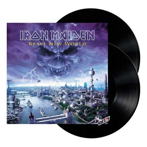 Brave New World - Iron Maiden - 2 Lp 's Vinyl - Nuevo 