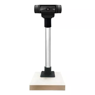 Suporte Universal Webcam Câmera Para Reuniões E Vídeo Aula 