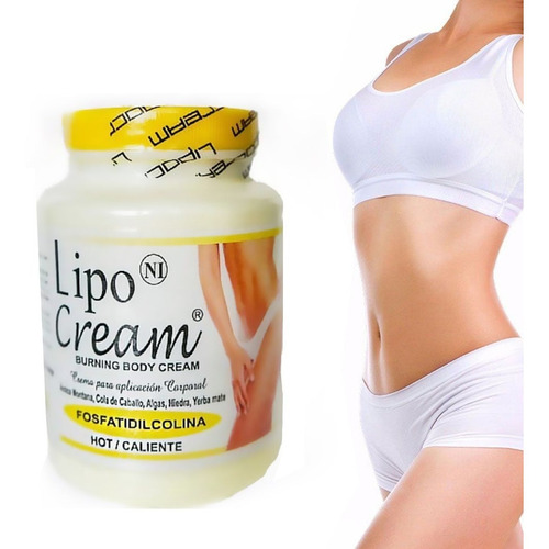  Crema Reductora Quema Grasa Lipo Cream 500 G