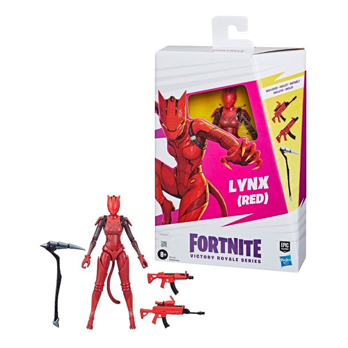 Figura De Acción Lynx Hasbro Fornite Victory Royal Series 8