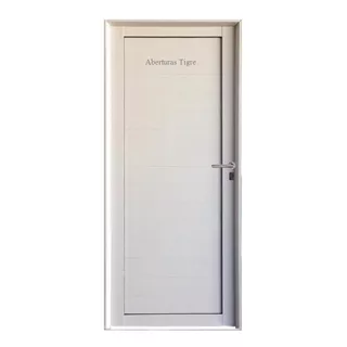 Puertas Aluminio Blanco 80x200 Ciega Con Envio Gratis