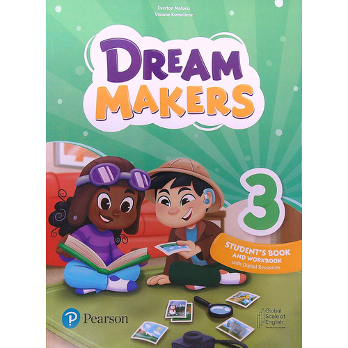 Dream Makers 3 - Student's Book + Workbook, de Malvesi, Everton. Editorial Pearson, tapa blanda en inglés americano, 2022