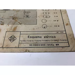 Esquema Da Tv Telefunken 441 +