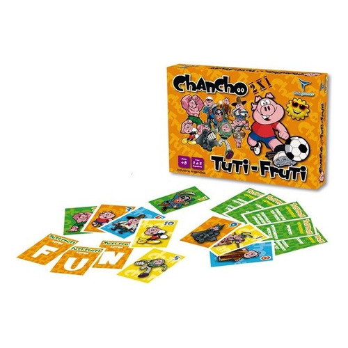 Tutti Frutti / Chancho Va Toto Games Clasicos Juego De Mesa