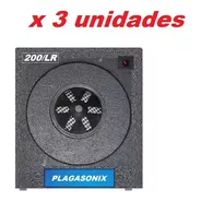 Kit 3 Erradicadores Ultrasonido De Ratas 200/lr Plagasonix