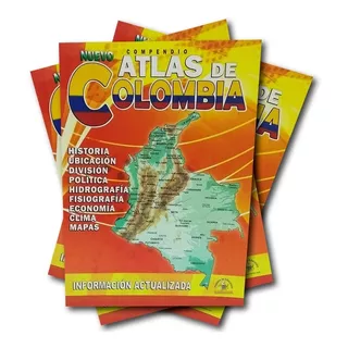 Libro Compendio Atlas De Colombia Información Actualizada