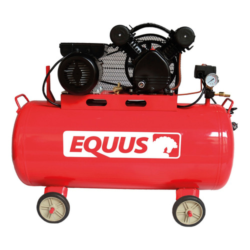 Compresor 3hp 110 Litros Premium Equus Color Rojo Fase eléctrica Monofásica Frecuencia 50