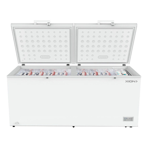 Freezer Horizontal Xion 690 Lts. Doble Puerta Xi-hf700 Ub Color Blanco