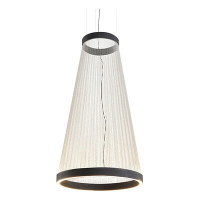 Colgante Hilo 6 Led Integrado 60w Diseño Beige 55x110cm