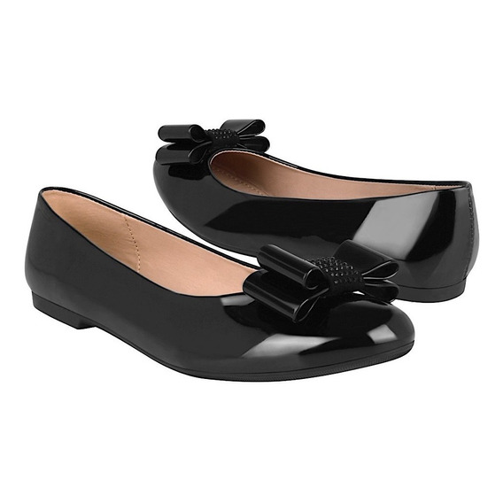 Zapatos Dama Stylo 1044 Charol Negro