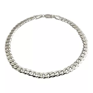 Pulsera Grumet 8gr 22cm Plata Fina 925 Varon Hombre Masculin