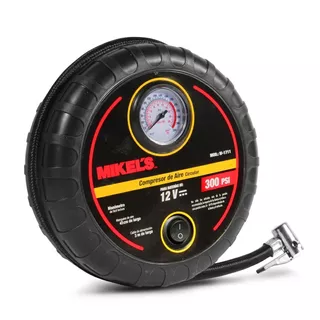 Compresor De Aire Circular Mikels 250 Psi Ultra Ligero Color Negro