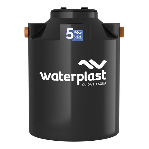  Biodigestor Estándar 1.100 Lts Waterplast Color Negro