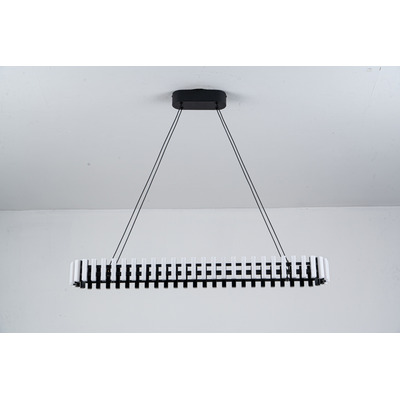 Colgante Led Deska 40w Deco Moderno 301099 Tz - Negro