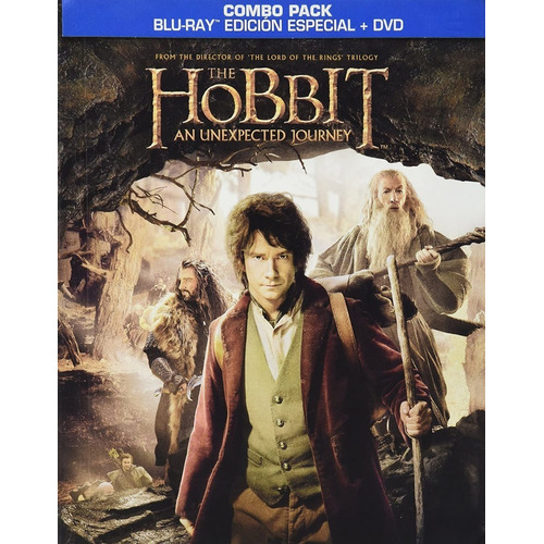El Hobbit Un Viaje Inesperado Digibook Bluray + Dvd