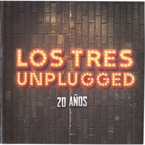Los Tres - Unplugged 20 Años Cd 2016 Ed Chile Nuevo Sell Jcd