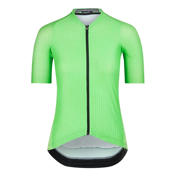 Jersey Ciclismo Bioracer Icon Mujer Op Art Green