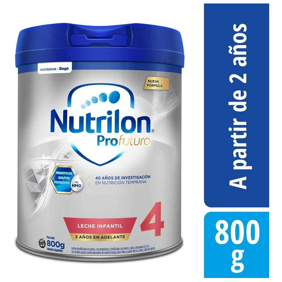 Leche En Polvo Infantil Nutrilon Etapa 4 Profutura 800gr