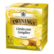 Chá Twinings Limão Com Gengibre 10 Sachês