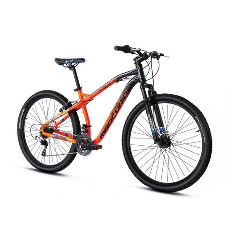 Bicicleta Mercurio Ranger Rodada 26 Aluminio 21 Velocidades Color Naranja Tamaño del cuadro unitalla