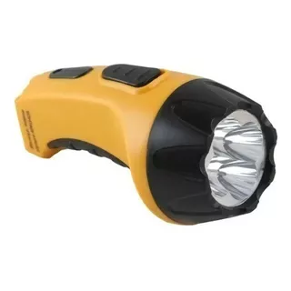 Linterna De 4 Led Recargable A 220v Brillo Alto Color De La Linterna Amarillo Color De La Luz Blanco