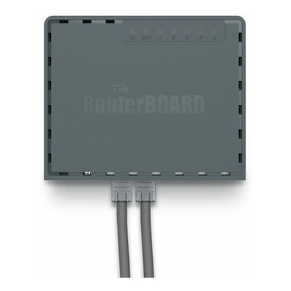 Router MikroTik RouterBOARD hEX S RB760iGS gris 100V/240V