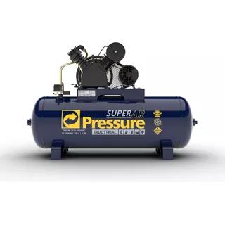 Compresor 5hp Trfásico 200 Lts 175 Psi Pressure Super Ar