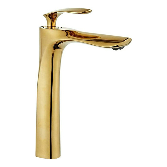 Grifo Monomando Mezclador Baño Lavabo Lavamanos Dorado-oro